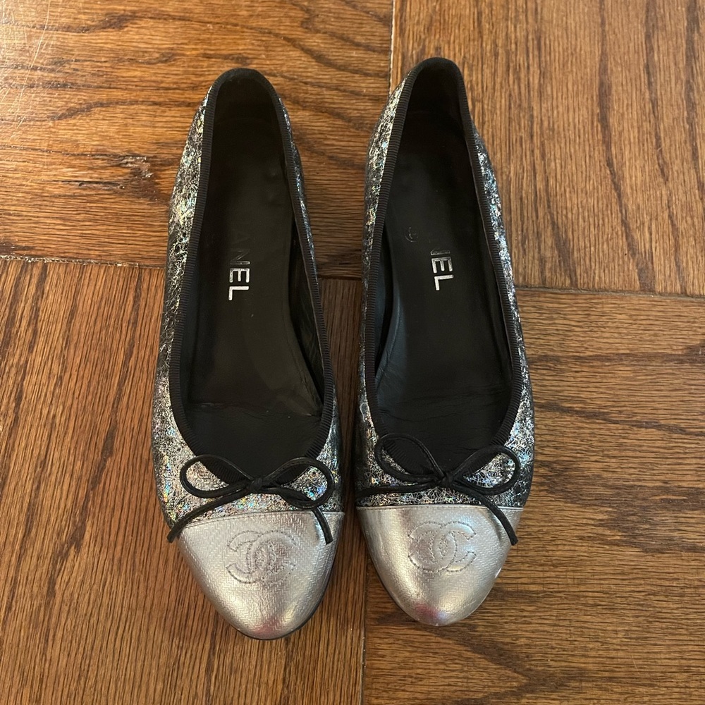 Chanel Ballet Flats - size 37/US 7